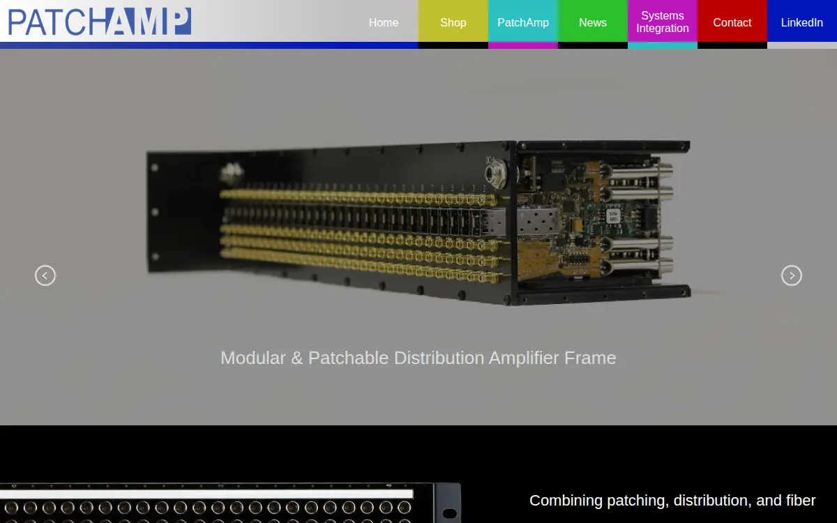 Homepage of Patchamp INC