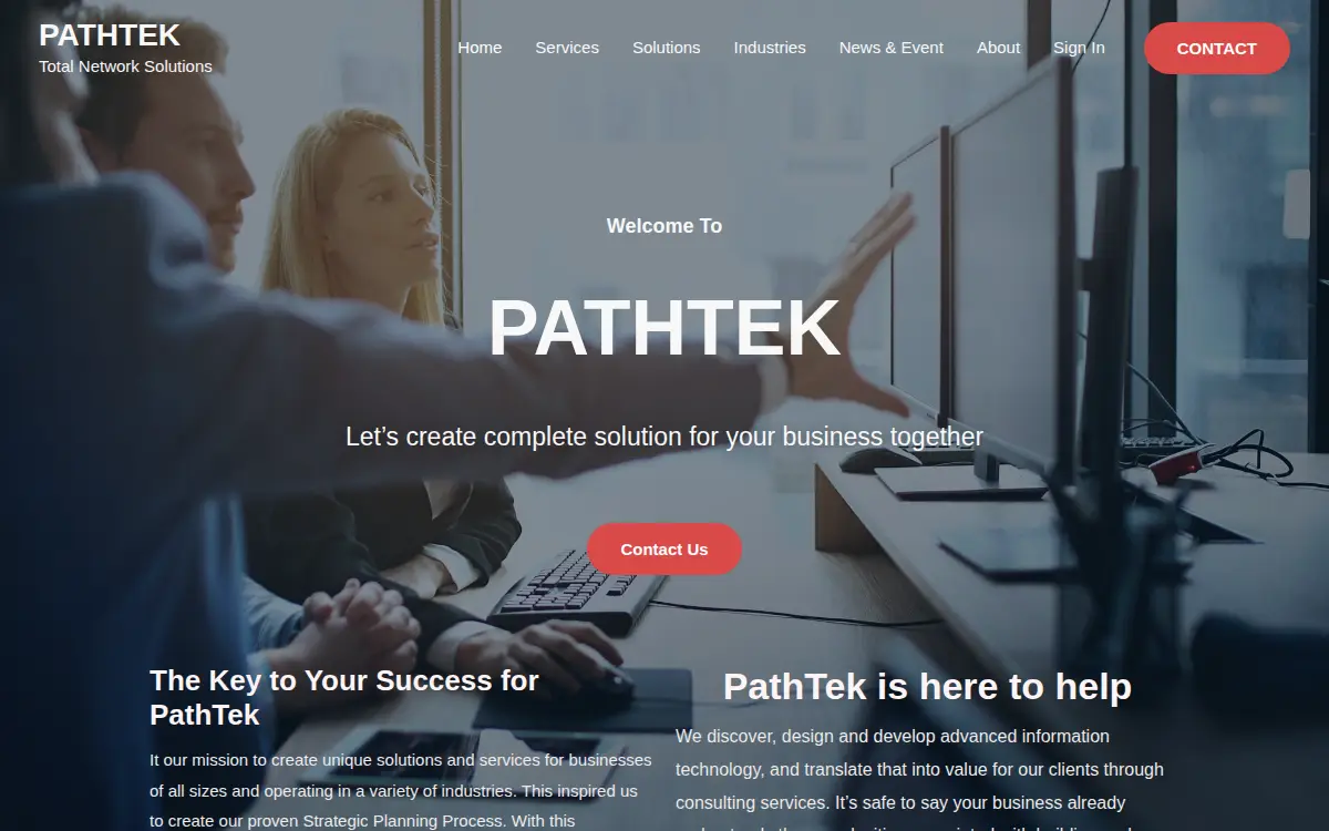 Homepage of Pathtek.net