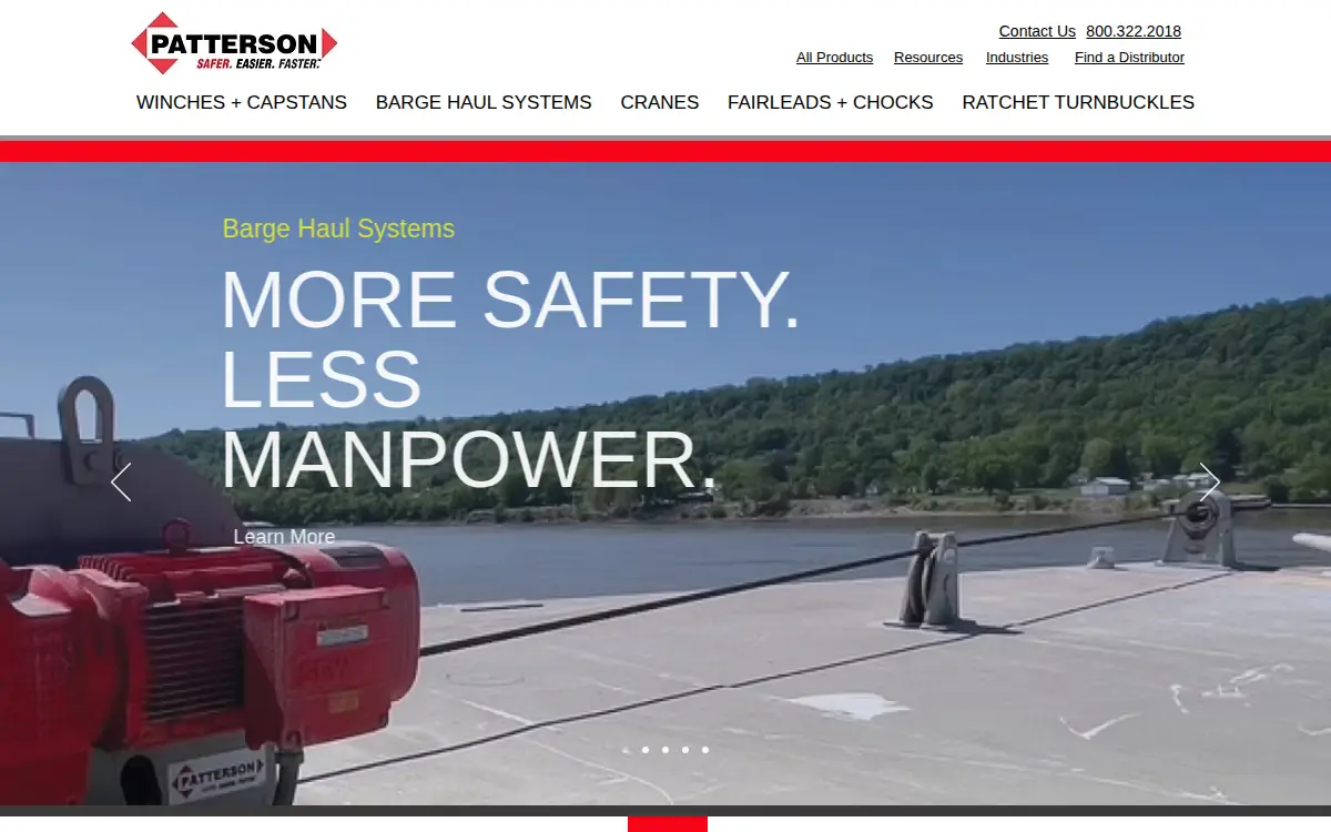Homepage of Ww Patterson CO
