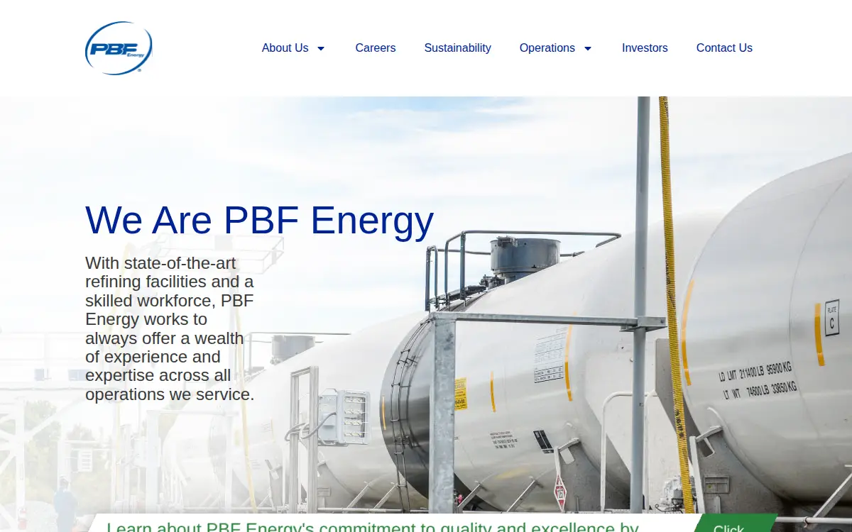 Homepage of Toledo Refining Company LLC