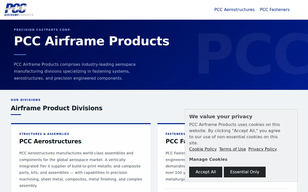 Homepage of Walden's Machine, LLC