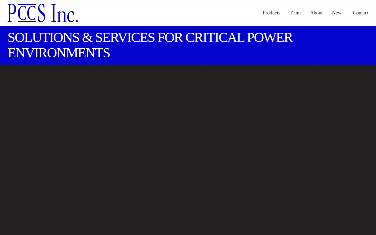Homepage of Power Conditioning Computer Services, INC