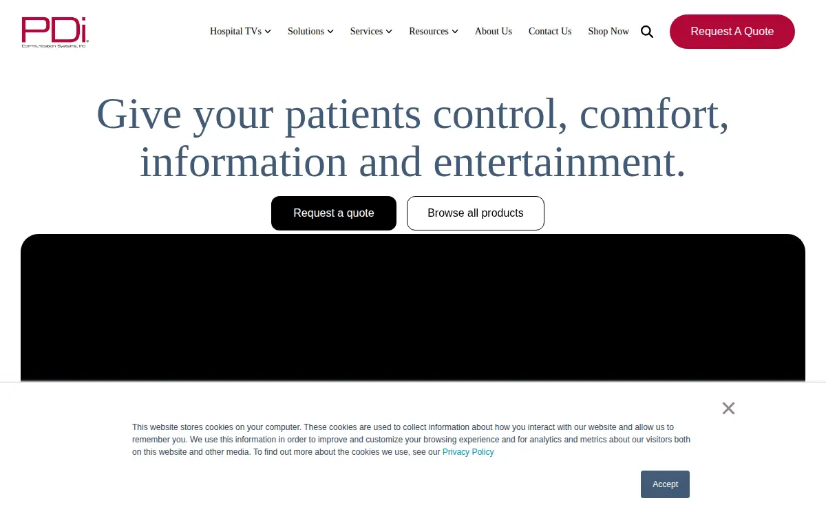 Homepage of Pdi Communication Systems INC