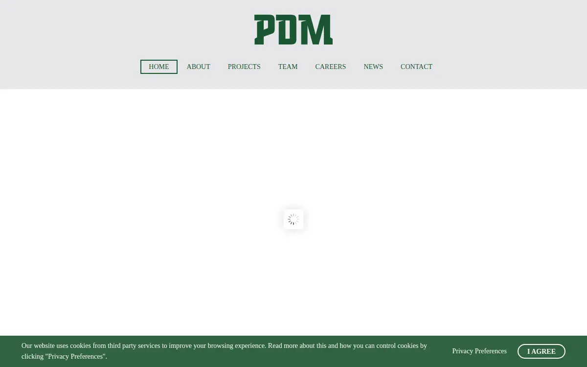 Homepage of Pdm Precast INC