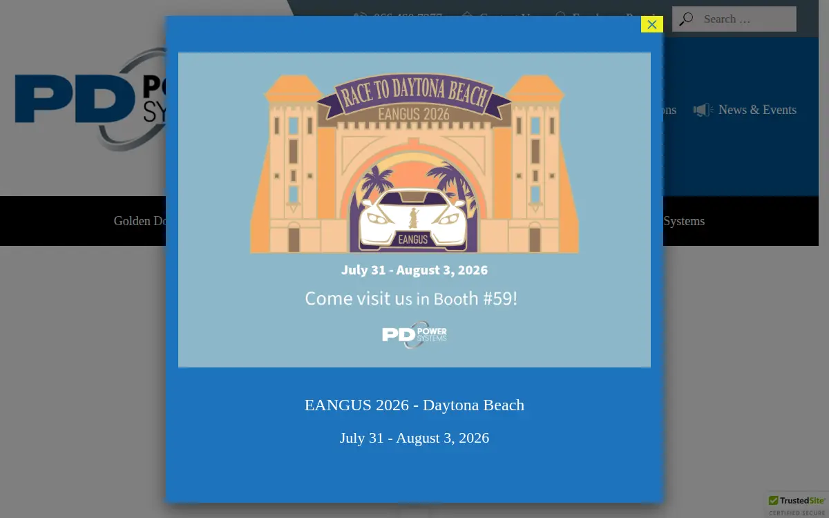 Homepage of Pd Power Systems, LLC