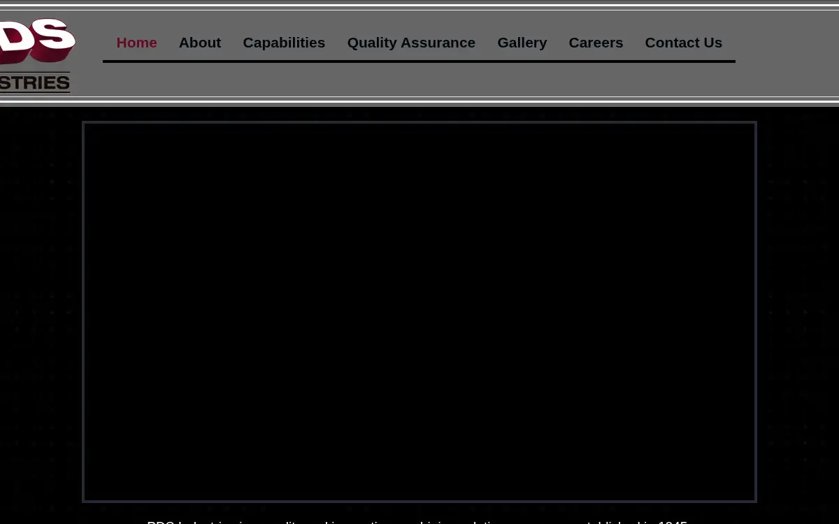 Homepage of Precision Defense Services INC