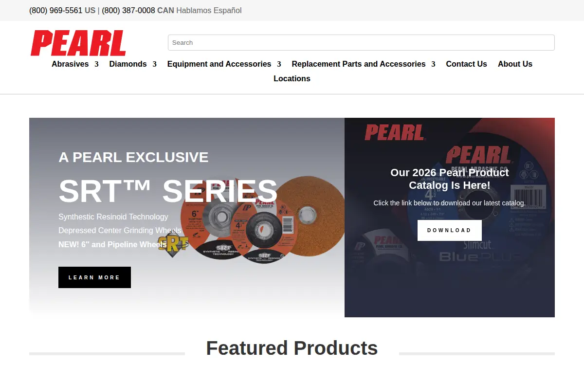 Homepage of Pearlman Industries, INC.