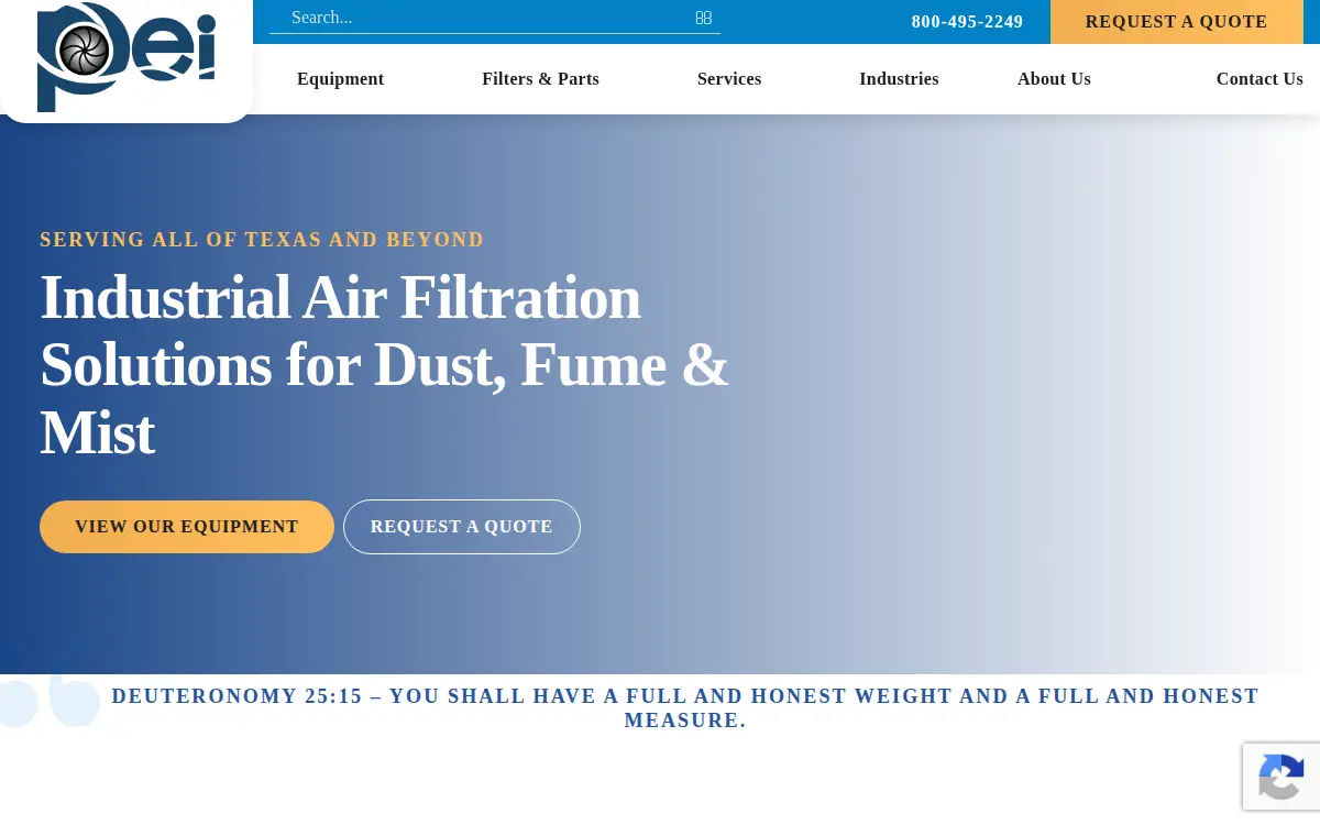 Homepage of Process Environments I, Limited, L.l.p