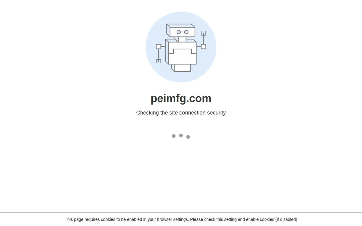 Homepage of Pei Manufacturing, LLC