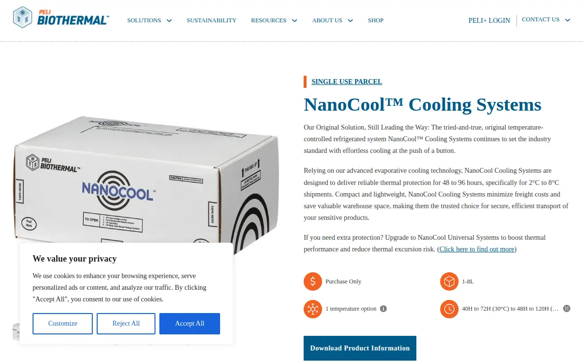 Homepage of Pelibiothermal Nm