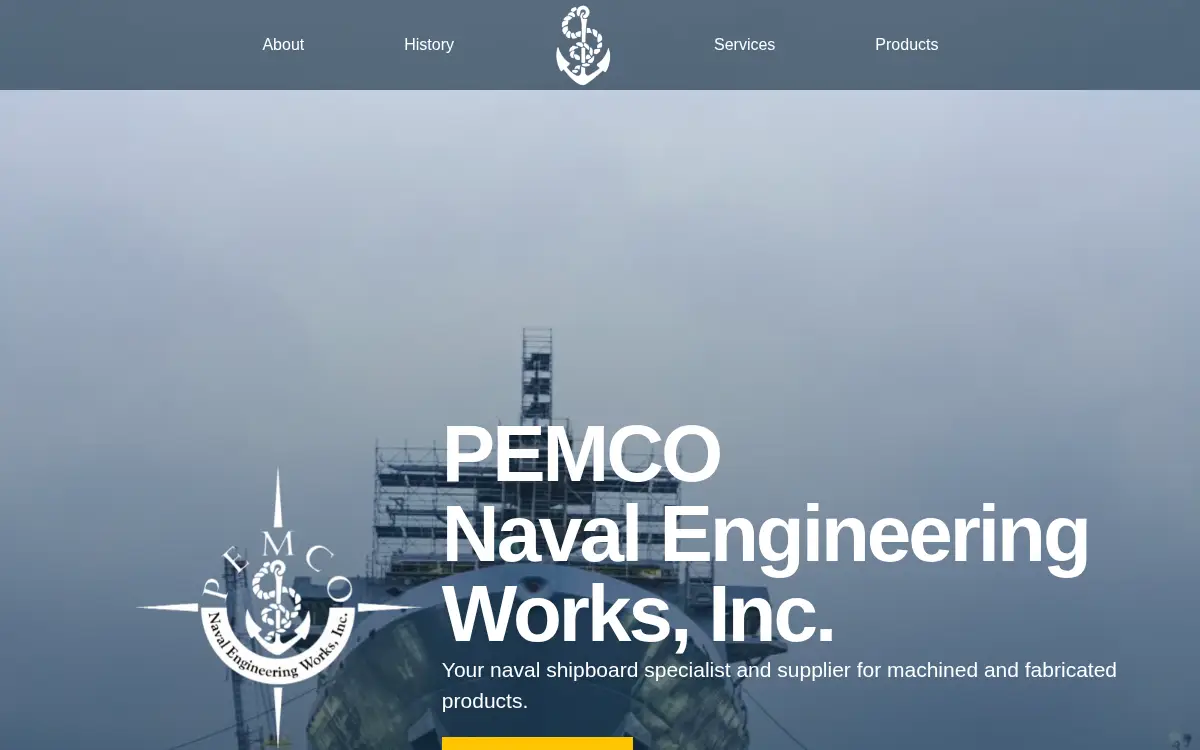 Homepage of Pemco-naval Engineering Works INC