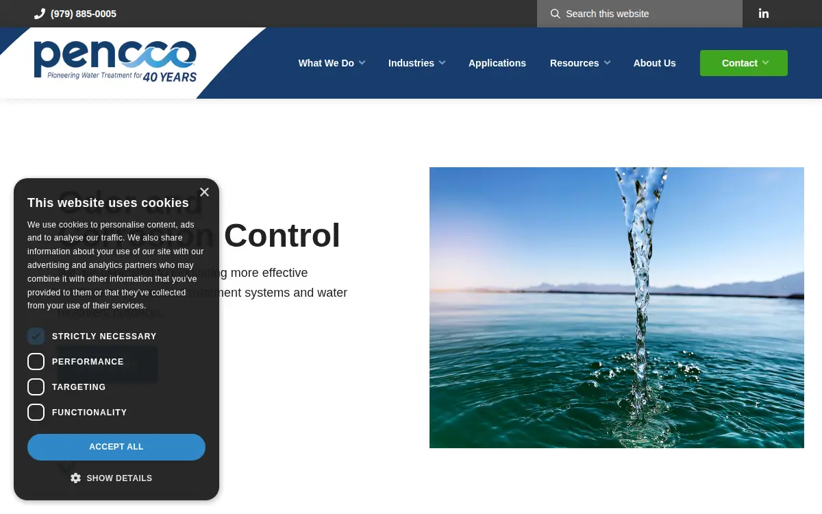 Homepage of Pencco INC
