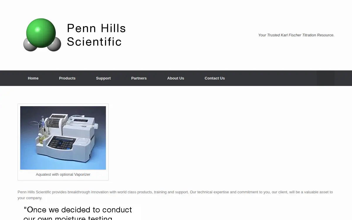 Homepage of Smith Thomas E