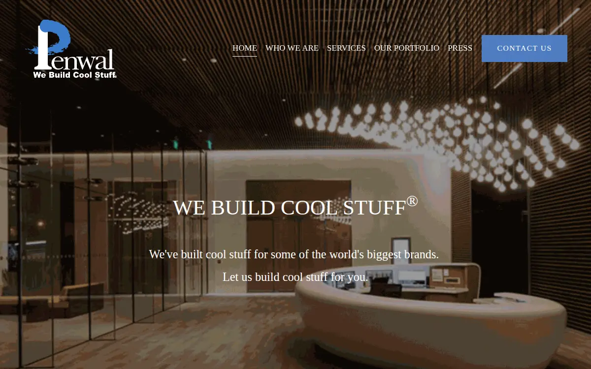 Homepage of Penwal Industries INC
