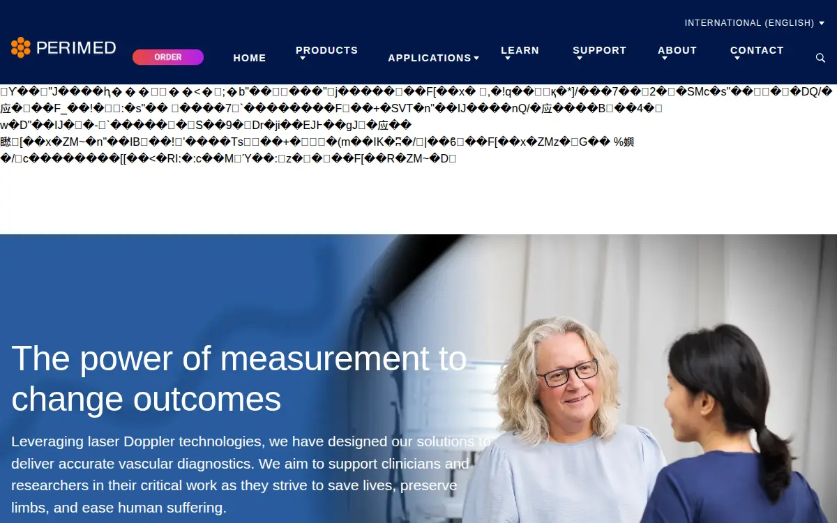 Homepage of Perimed INC