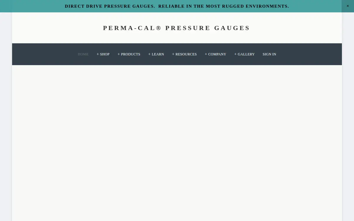 Homepage of Perma-cal Industries, INC