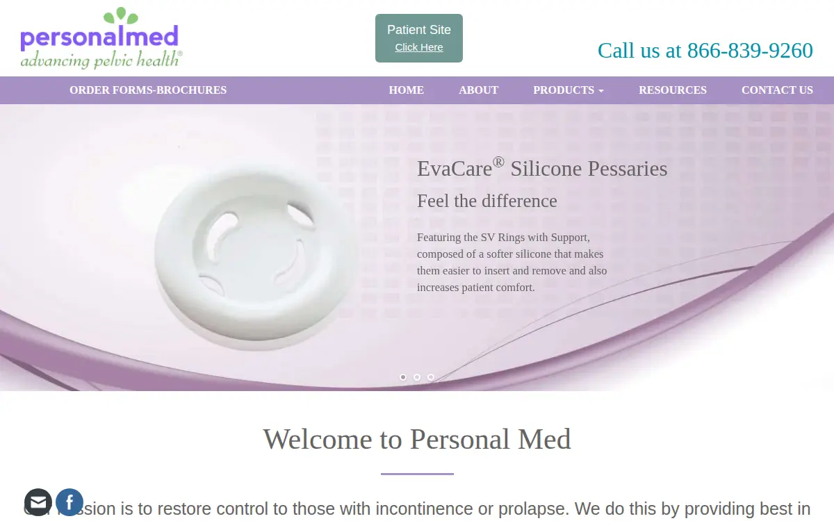 Homepage of Personal Medical CORP