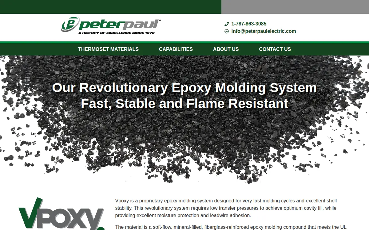 Homepage of Peter Paul Electric INC