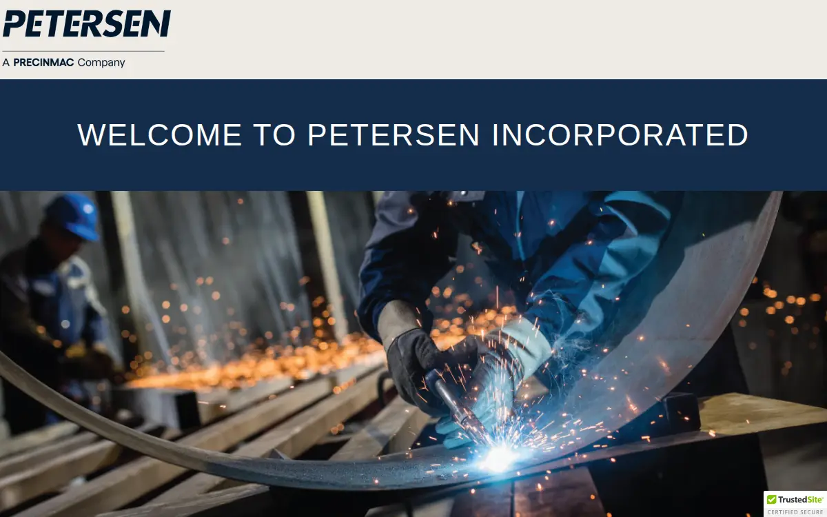 Homepage of Petersen Incorporated