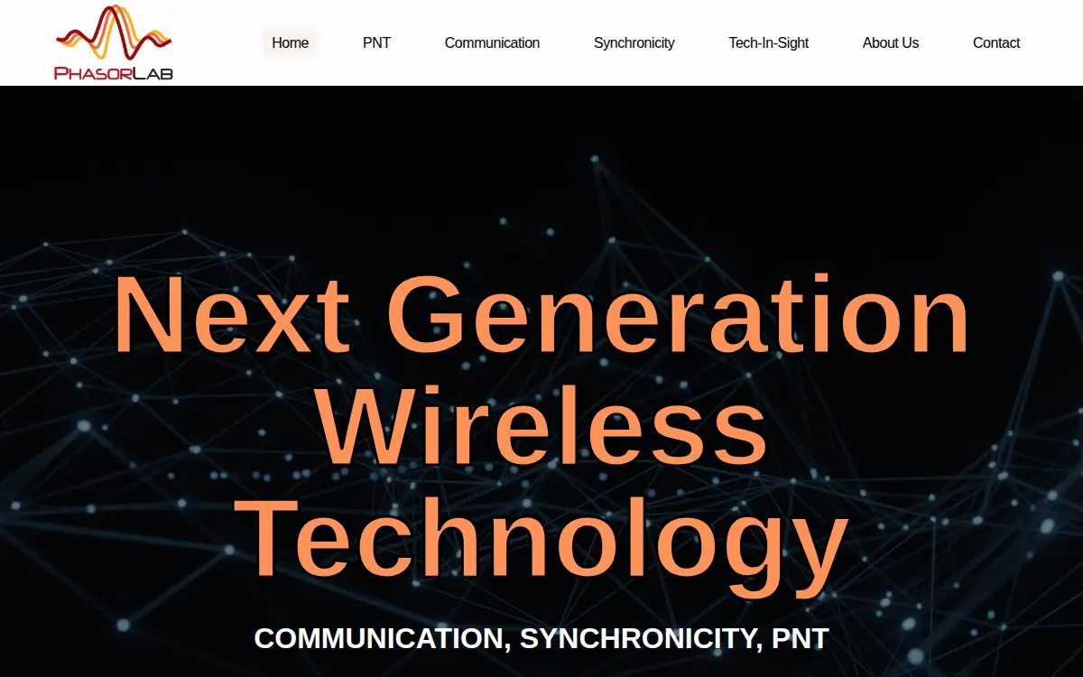 Homepage of Phasorlab INC