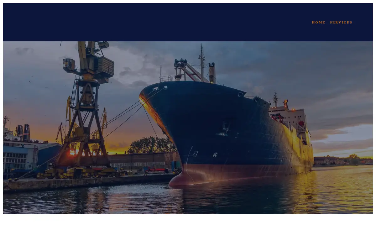 Homepage of Philadelphia Ship Services LLP