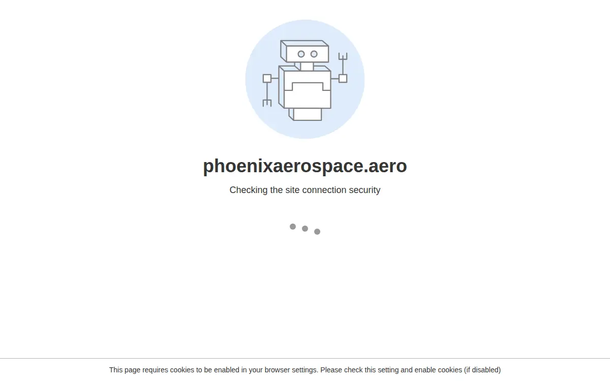 Homepage of Phoenix Engineering Technologies LLC