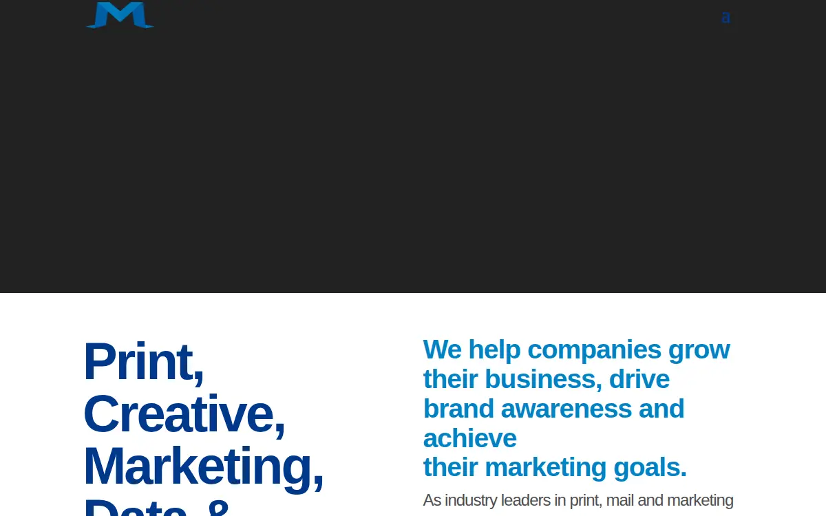 Homepage of Phoenix Lithographing Corporation