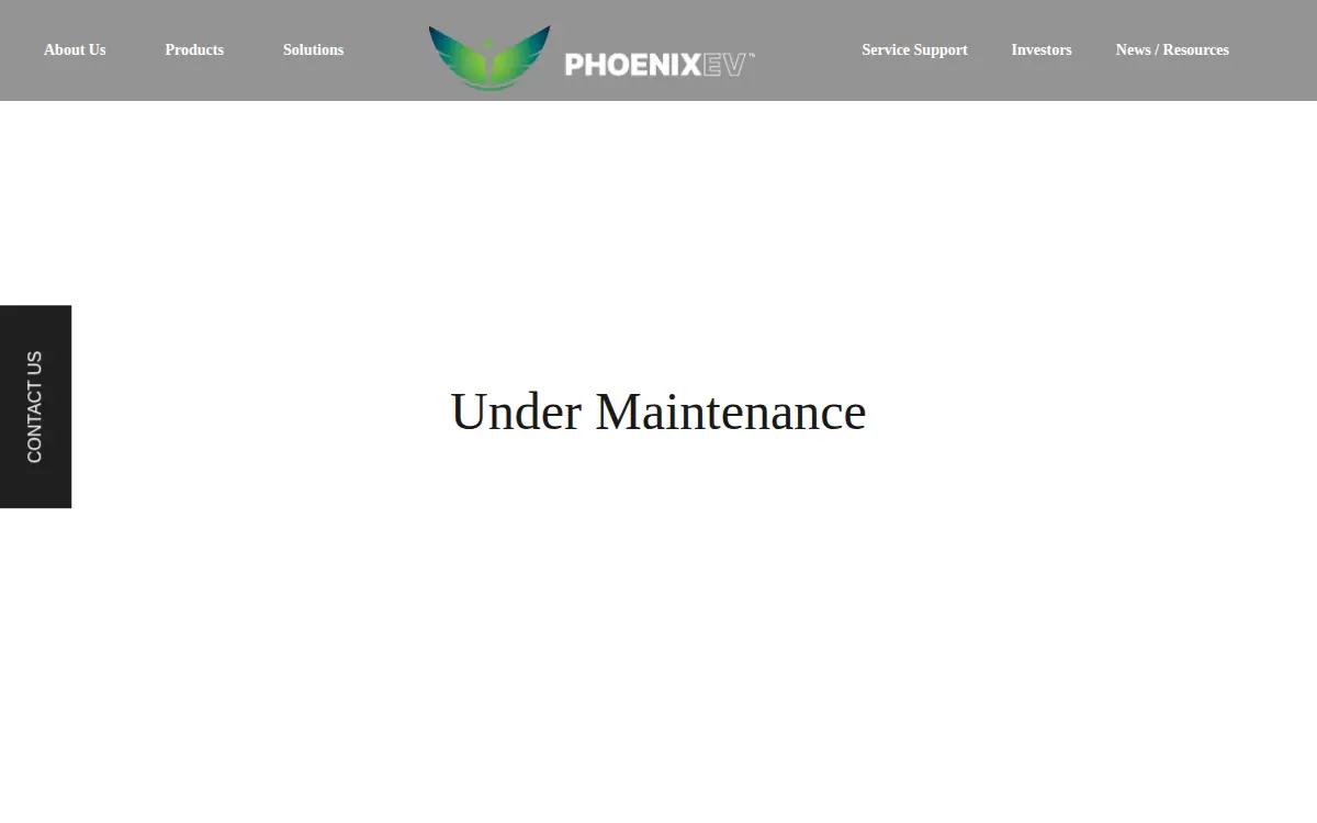 Homepage of Phoenix Cars LLC