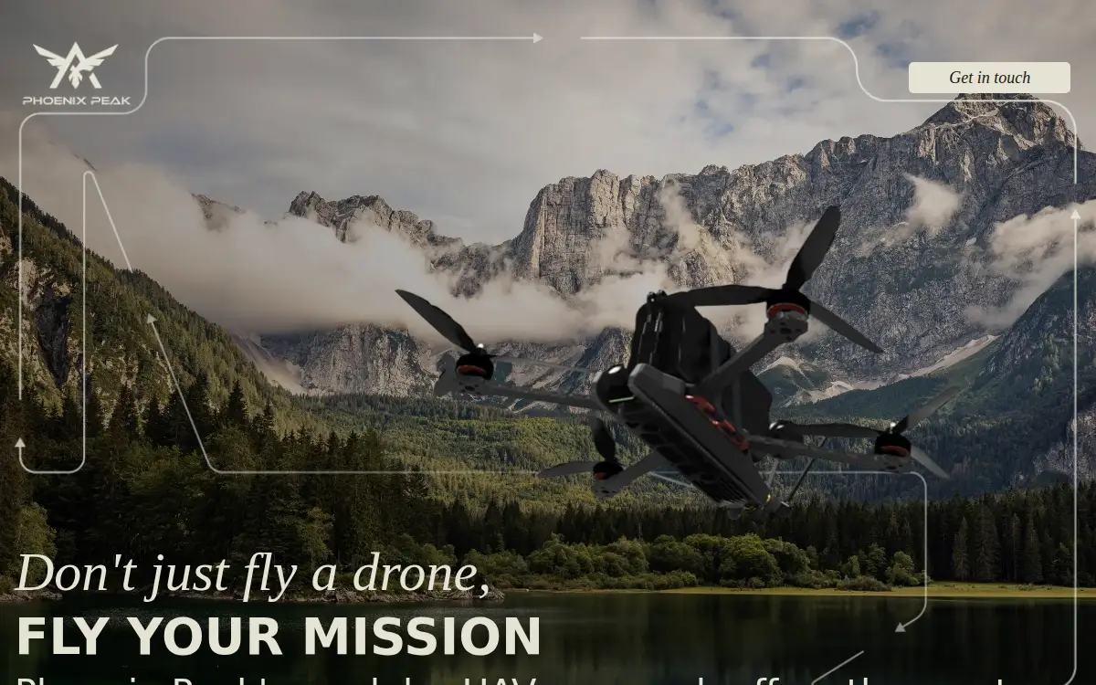 Homepage of Phoenix Peak, INC.