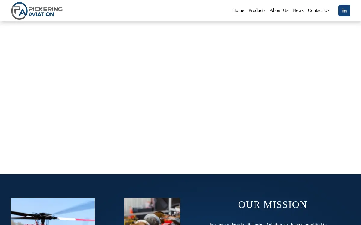 Homepage of Pickering Aviation, INC.