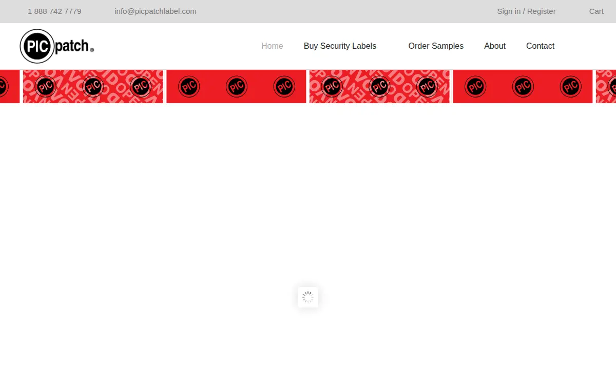 Homepage of Picpatch LLC