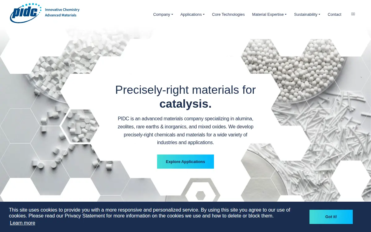 Homepage of Pacific Industrial Development CORP
