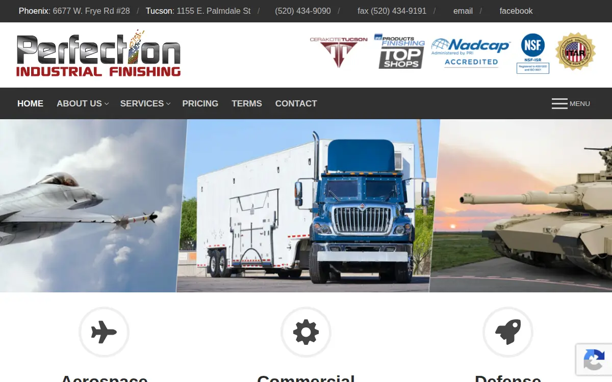 Homepage of P&c Investments, LLC