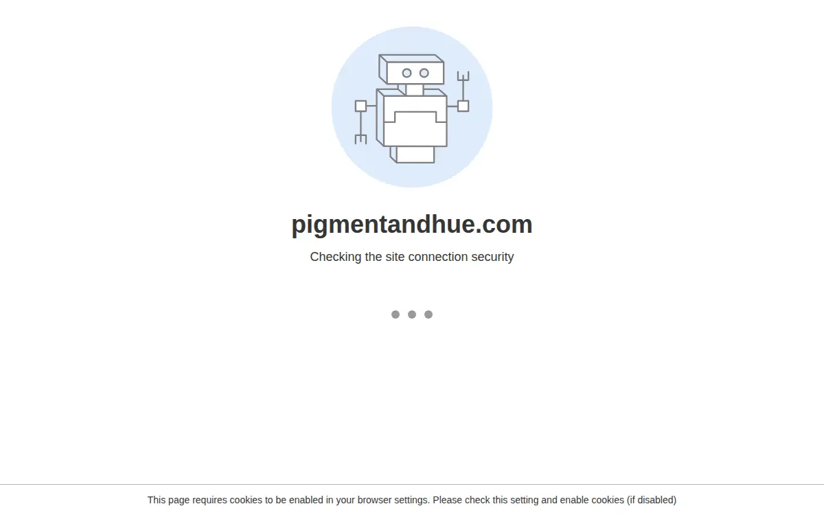 Homepage of Pigment & Hue, INC.