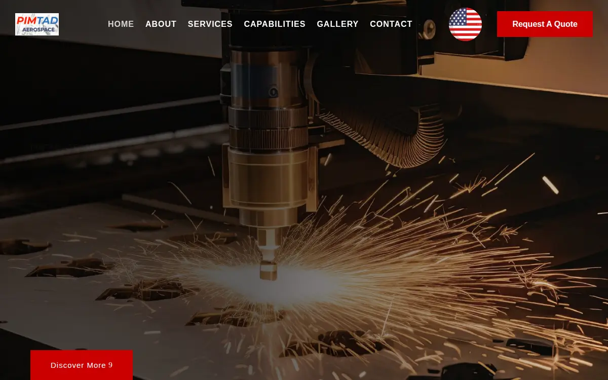 Homepage of Pimtad Aerospace LLC