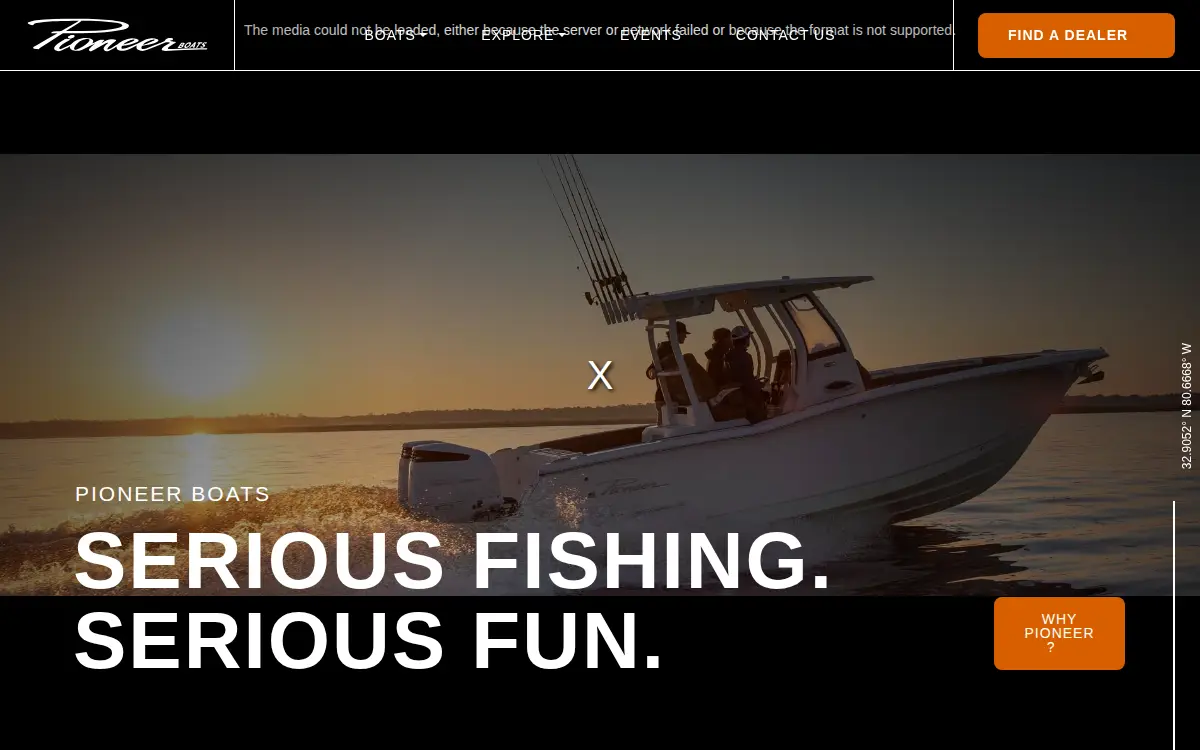 Homepage of Carolina Composites LLC