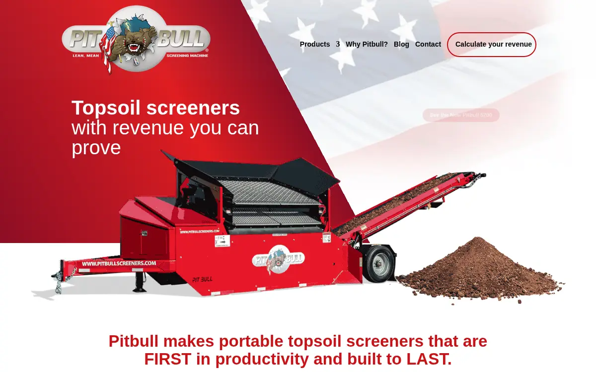 Homepage of Lake Erie Portable Screeners INC