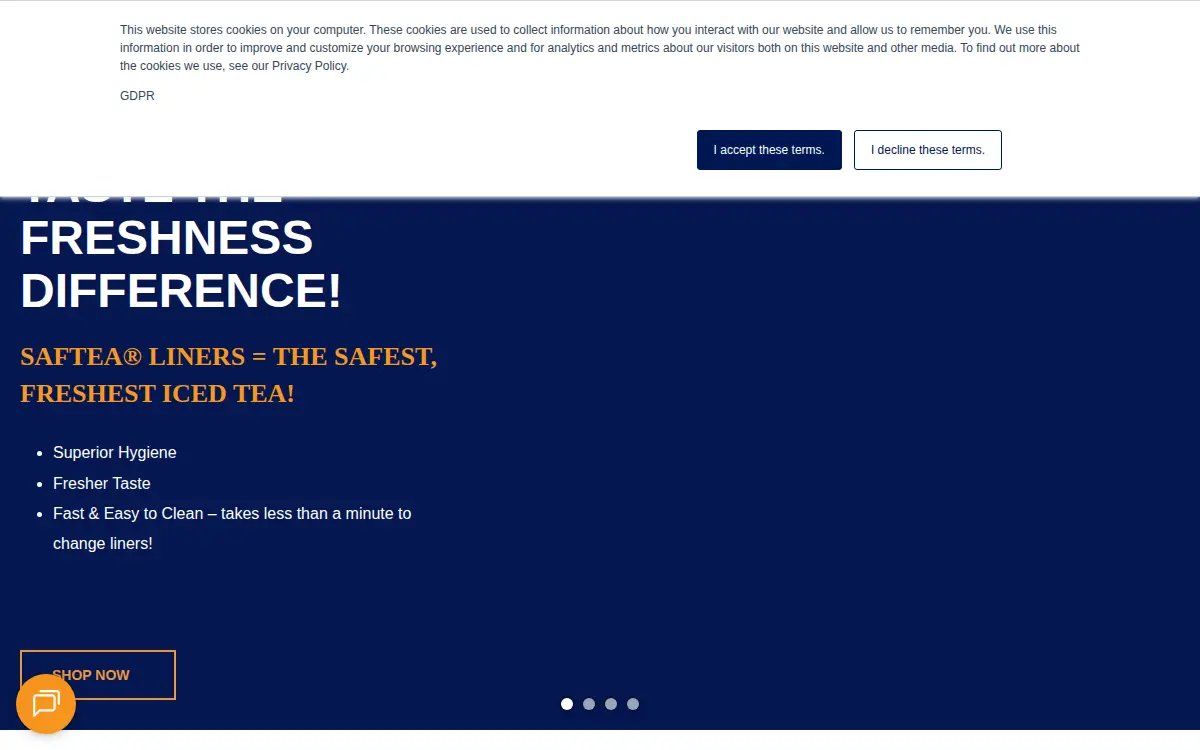 Homepage of Plascon Packaging, INC.
