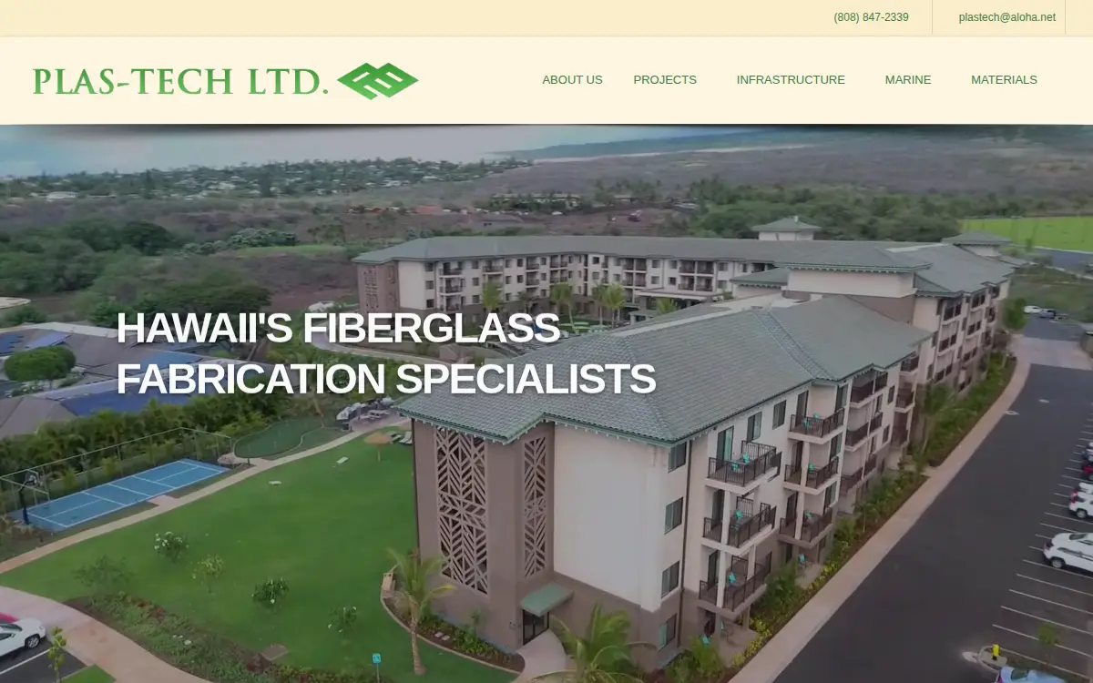 Homepage of Plas Tech LTD