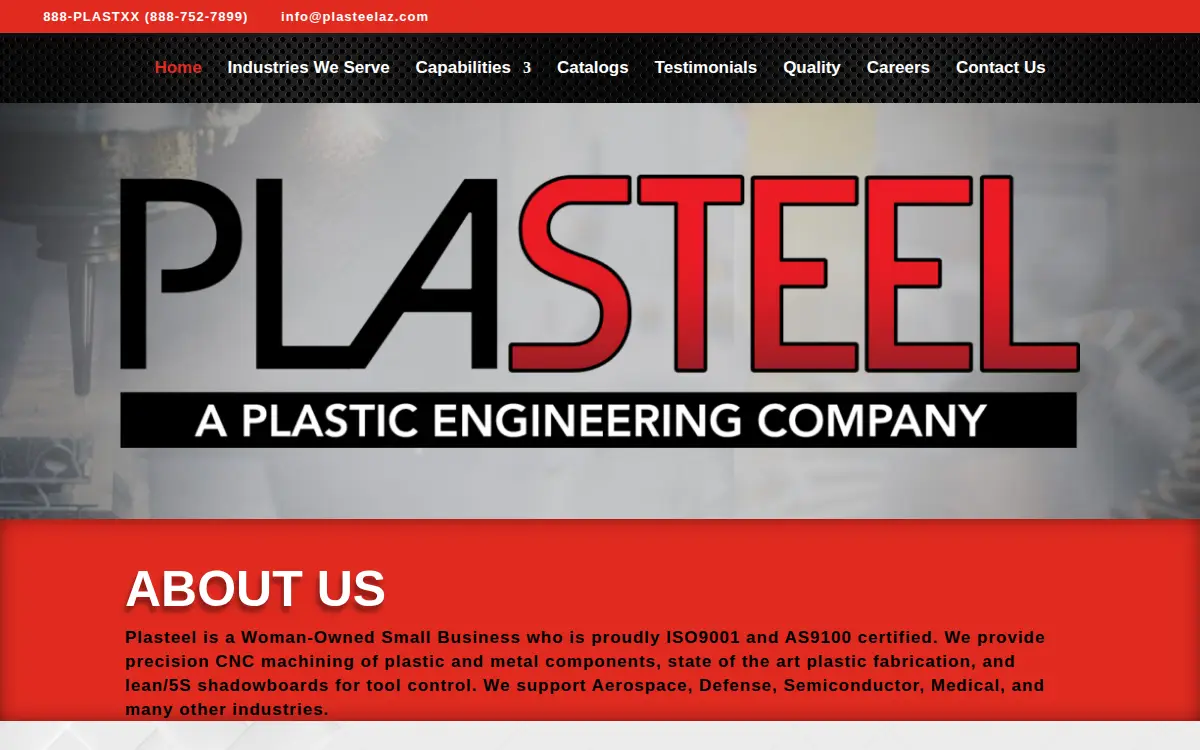 Homepage of Plastic Engineering INC