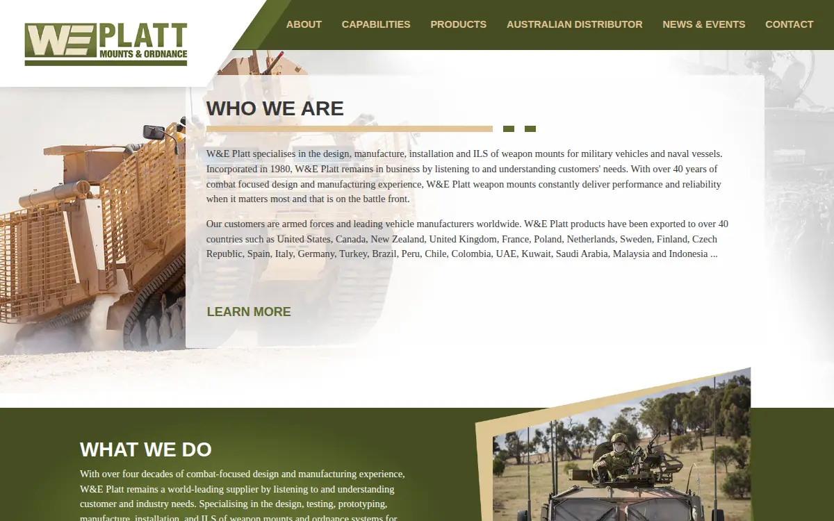 Homepage of Platt Mounts - Usa, INC.