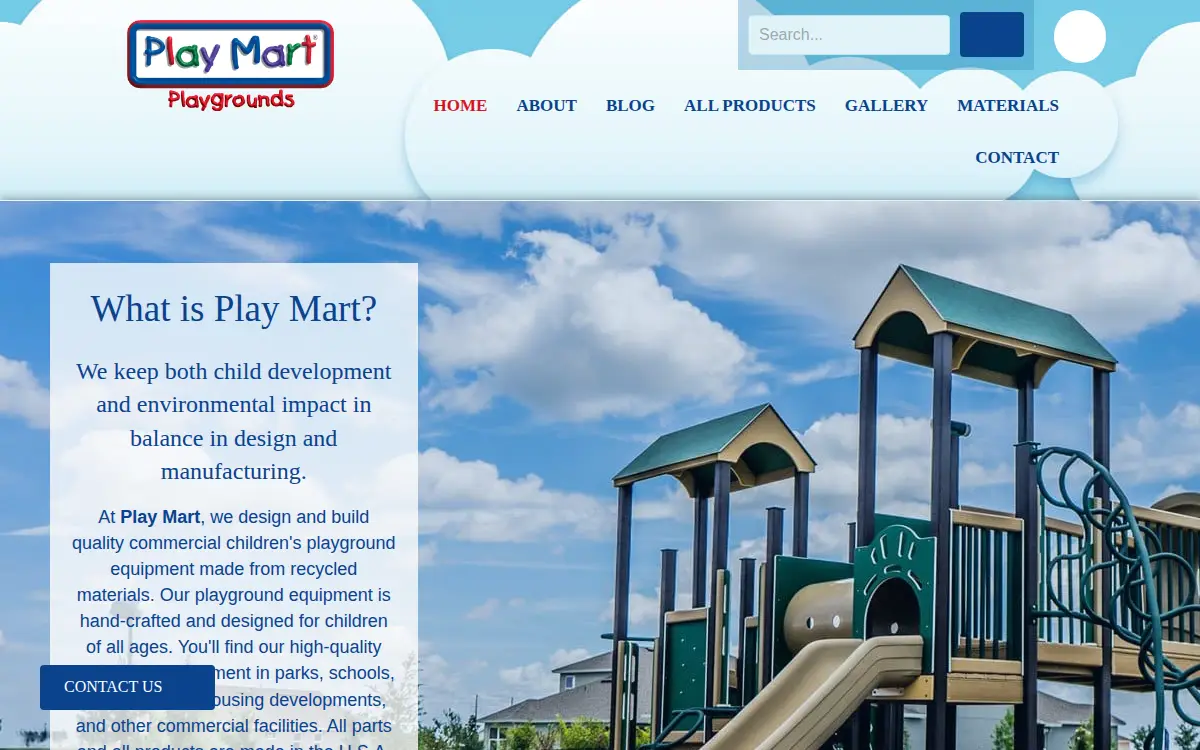 Homepage of Play Mart INC