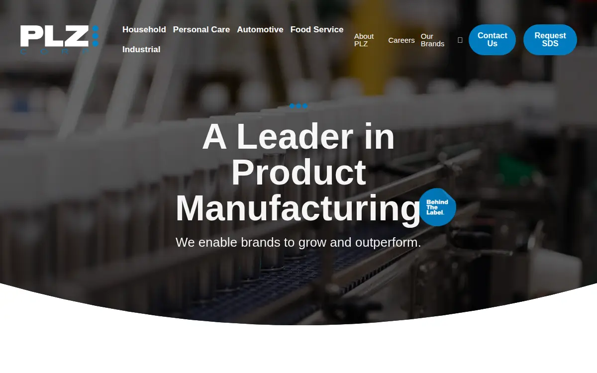 Homepage of Plz CORP