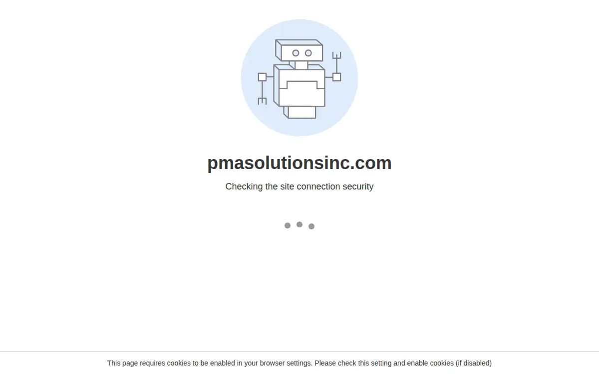 Homepage of Pma Solutions INC
