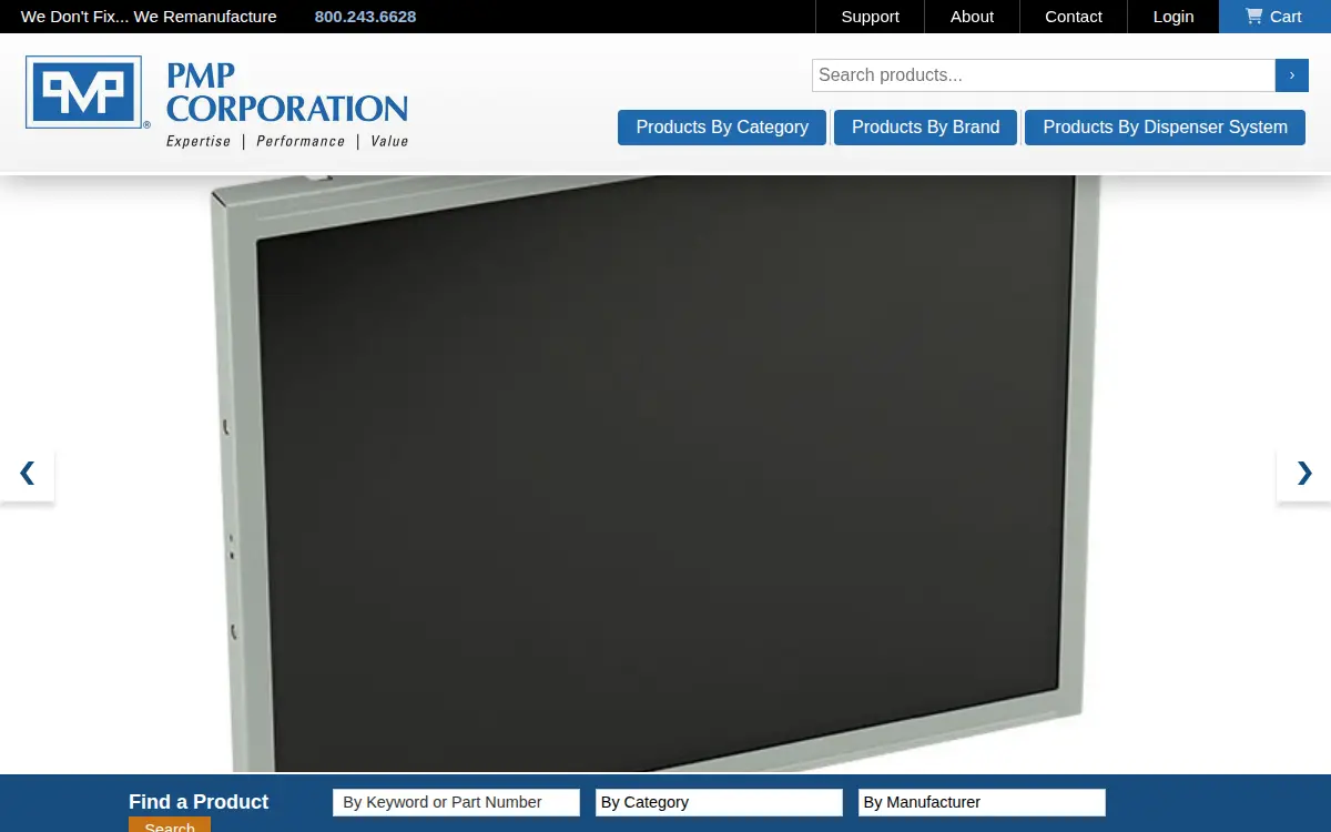 Homepage of Pmp CORP