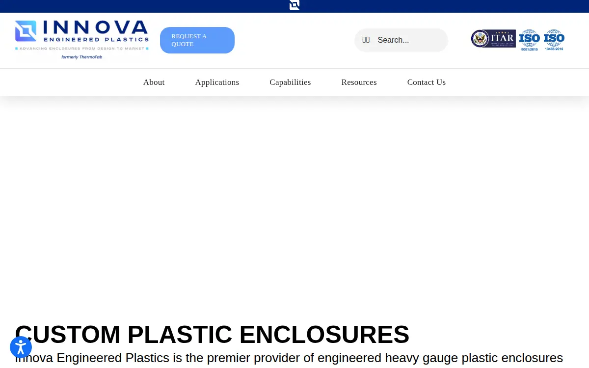 Homepage of Polycraft Tech, LLC