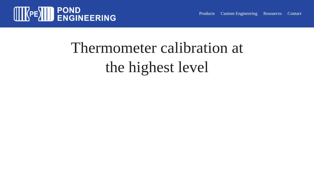 Homepage of Pond Engineering Laboratories, INC.
