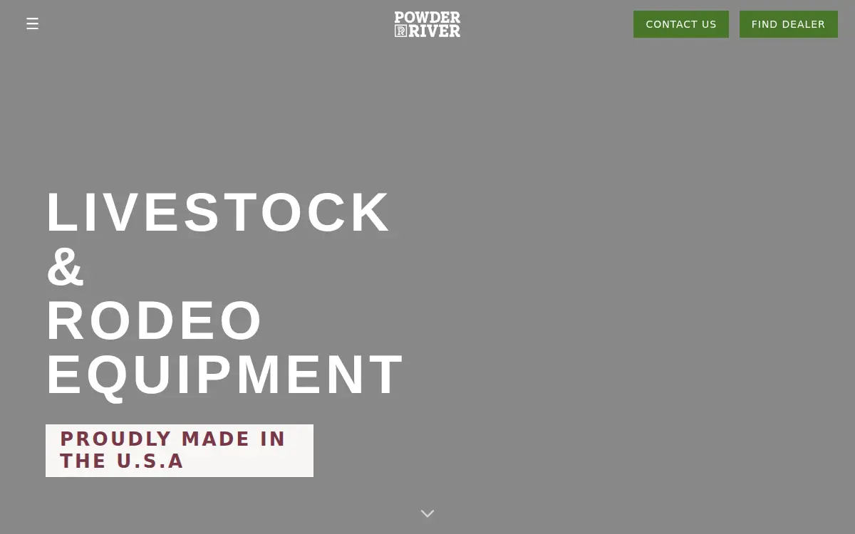 Homepage of Powder River, INC.