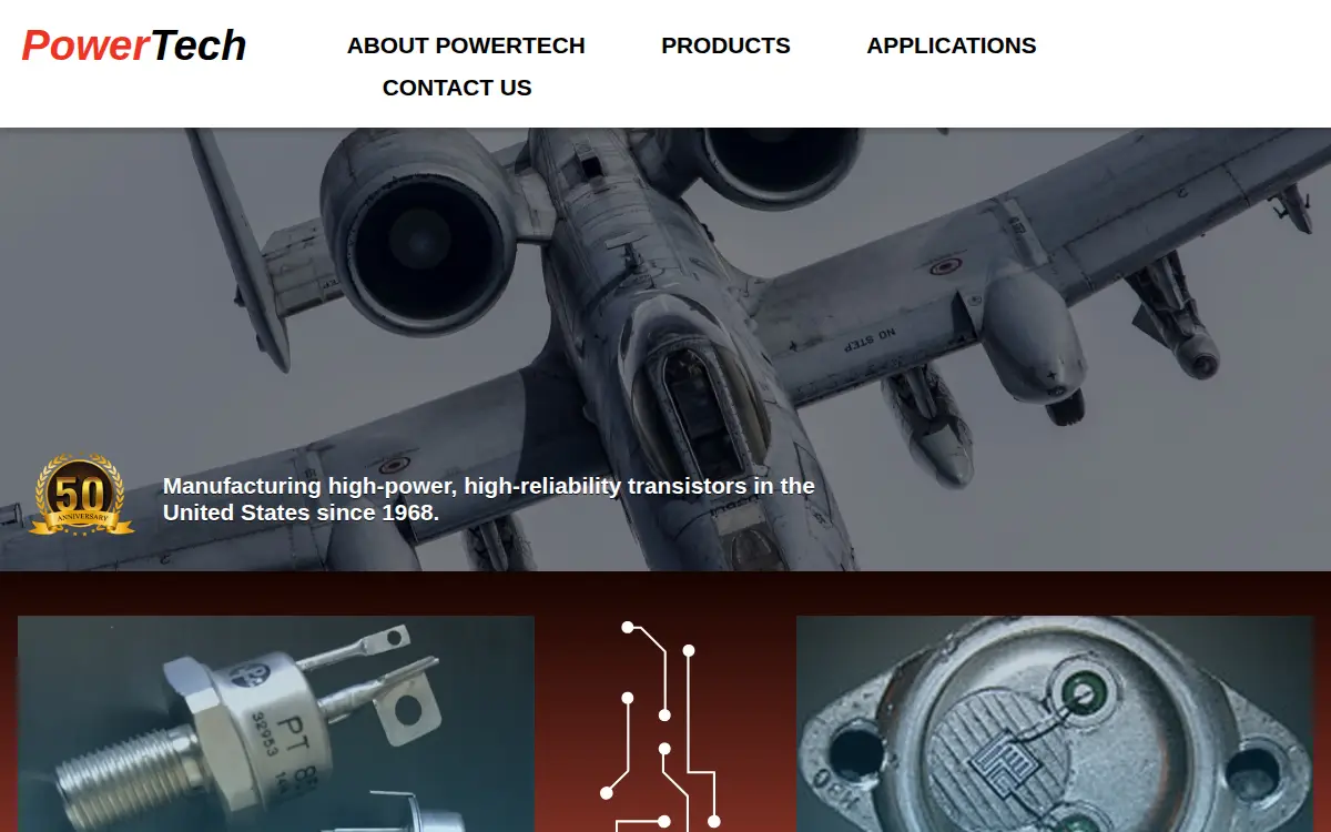 Homepage of Xtreme Powertech, LLC