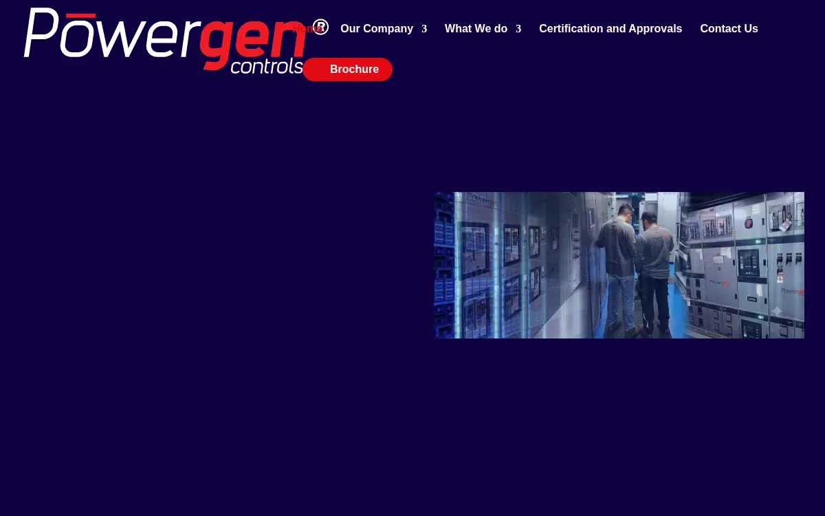 Homepage of Powergen Controls LLC